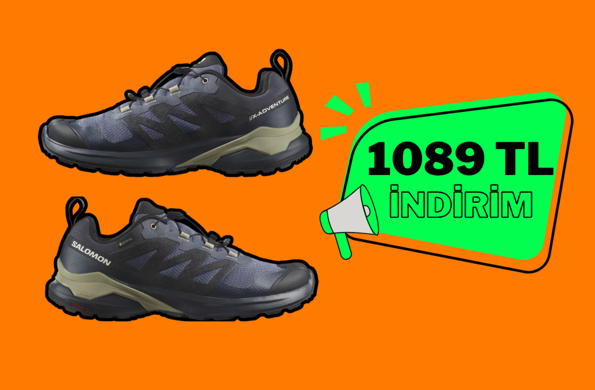 "Çok rahat, çok sıcak tutuyor, su geçirmiyor!" Salomon ayakkabıda kaçırılmayacak fırsat