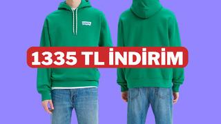 Fiyatı 962 TL'ye düştü! Levi's hoodie günün fırsat ürünü oldu