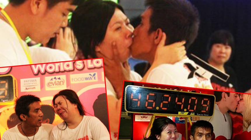 Kimisi yorgunluktan bayıldı, kimisine kramplar girdi! Guinness Dünya Rekorları artık denemeyi bile yasakladı: "Dünyanın en uzun öpüşmesi" rekoru tarih oldu