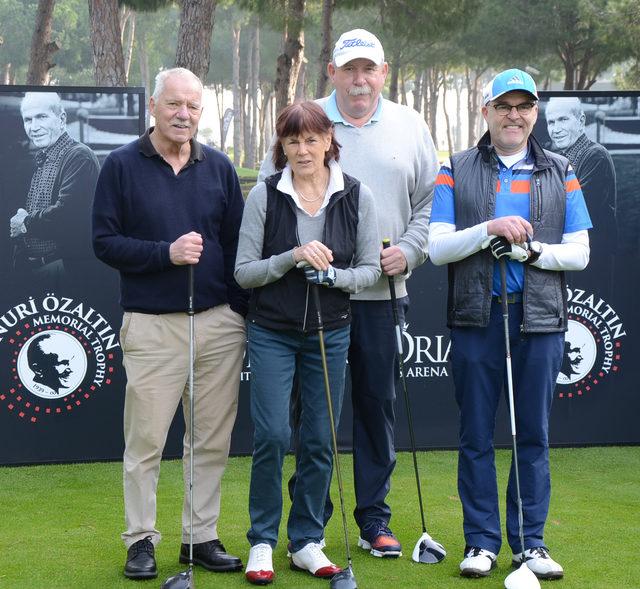 Nuri &Ouml;zaltın anısına golf turnuvası 4