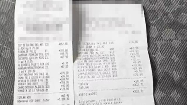 3 yıl önce 300 TL olan aynı alışveriş şimdi 1350 TL! Sosyal medyadan paylaşınca viral oldu: Market, ürünler, şube, gramajlar aynı
