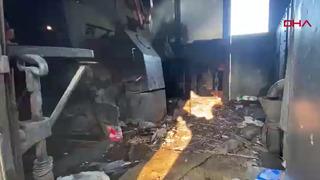 Gizli gizli içine girip sigara içtiler... Lise öğrencilerinin dikkatsizliği alev alev yanmasına sebep oldu!