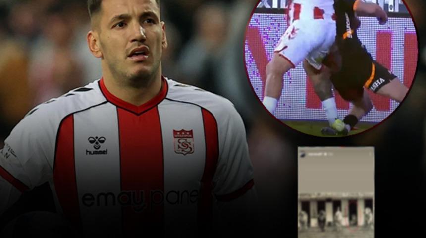 VAR kayıtları paylaşılır paylaşılmaz Rey Manaj'dan Galatasaray'a gönderme! Barış Alper Yılmaz'a yaptığı müdahale ile gündem olmuştu...