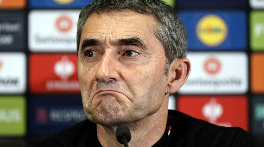 Athletic Bilbao Teknik Direktörü Ernesto Valverde'den derbi yorumu: "Fenerbahçe, hak ettiği maç oynadı!"