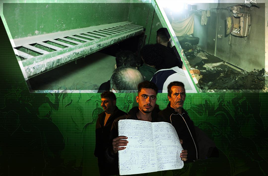 Yakınlarını bulmak isterlerken insan ezme makinelerini g&ouml;rd&uuml;ler: Esad'ın &ouml;l&uuml;m kampı t&uuml;ylerinizi &uuml;rpertecek