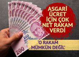 'Asgari ücret için 2023'te ilan edilmeden çok önce söyledik, birebir oldu' Yenisi için net rakam verdi