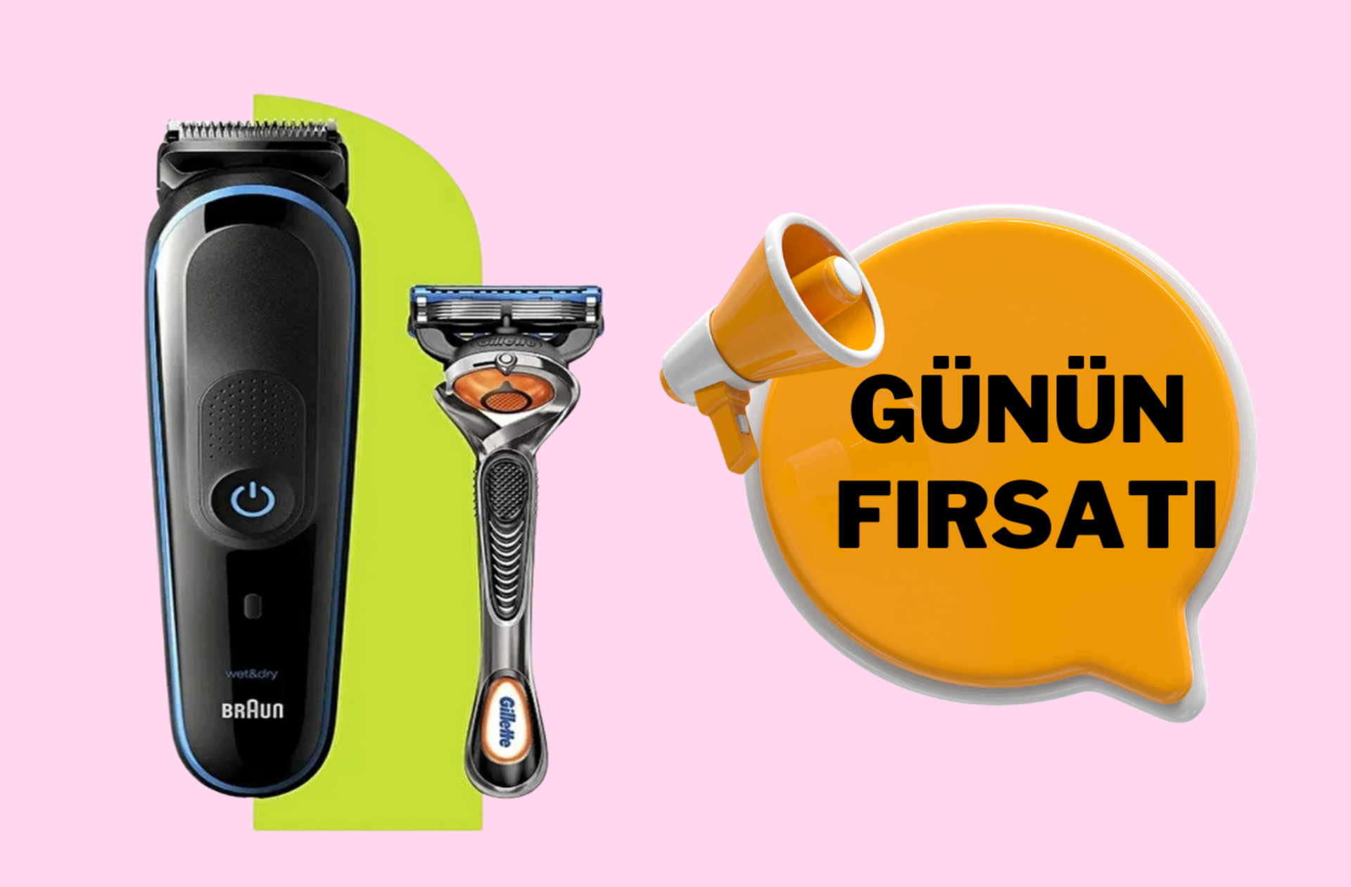 Fiyatı 2 bin 849 TL'ye düştü! Braun MGK 5280 Erkek Bakım Kiti günün fırsat ürünü oldu