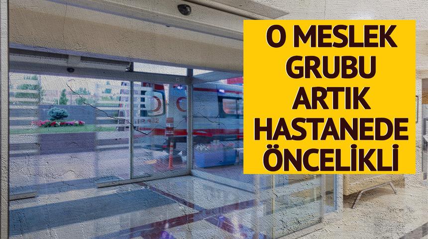 Genelge yayımlandı! Artık o meslek grubu sağlık hizmetlerinde öncelikli olacak