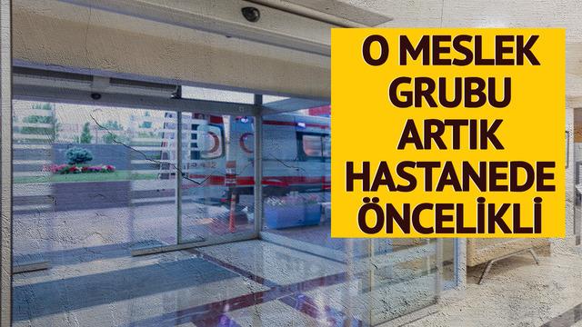 Genelge yayımlandı! Artık o meslek grubu sağlık hizmetlerinde öncelikli olacak