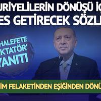 Erdoğan dünyanın konuştuğu Sednaya Hapishanesi'ni işaret etti