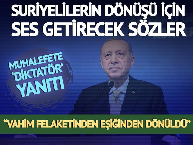 Erdoğan dünyanın konuştuğu Sednaya Hapishanesi'ni işaret etti