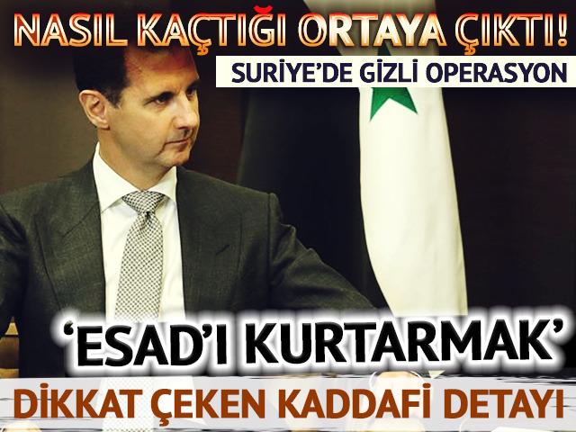 Nasıl kaçtığı ortaya çıktı! Rusya'dan Suriye'de gizli operasyon: 'Esad'ı kurtarmak' 