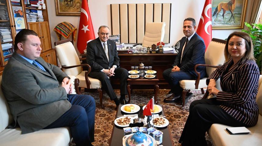 CHP ve MHP 'Kayyum' meselesi için TBMM'de görüştü