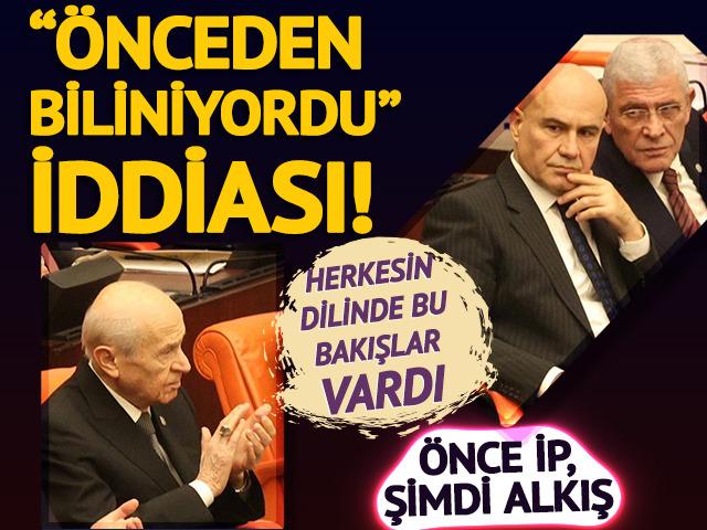 Herkesin dilinde bu bakışlar vardı... "Önceden biliniyordu" iddiası çok konuşulur