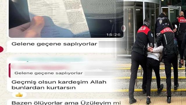 Whatsapp grubunda polise hakaret etmişlerdi