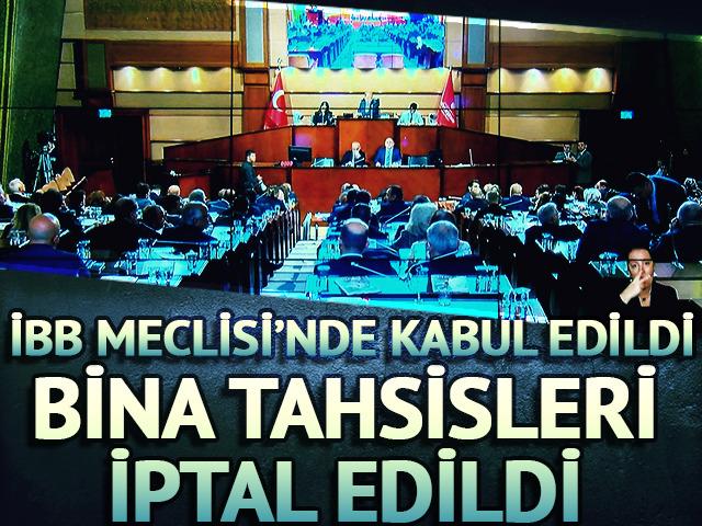 İBB Meclisi'nde kabul edildi! İlim Yayma Cemiyeti ve Deniz Feneri Derneği'ne yapılan bina tahsisleri iptal edildi