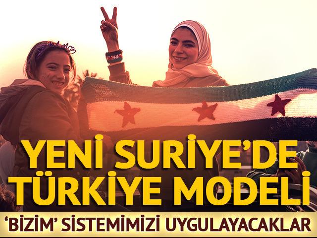 Esad gitti, Türkiye modeli geldi! Yeni Suriye'de 'bizim' sistemimiz uygulanacak: Asker, polis, belediye hizmeti...