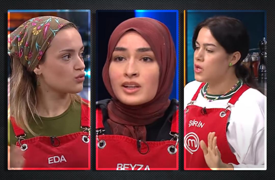MasterChef'te Beyza ve Eda, Şirin arasında gergin anlar! "Bana bulaşmayın" dedi sosyal medyada yorum yağdı