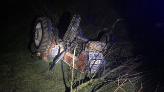 Samsun’da devrilen traktörün sürücüsü öldü