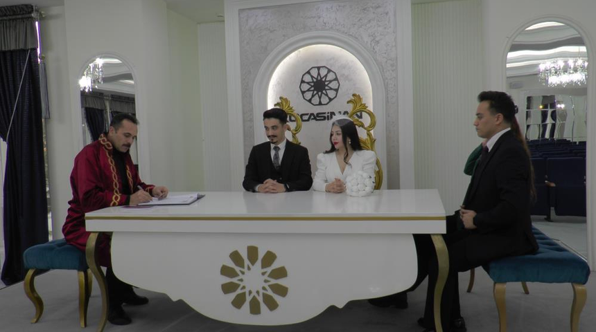 Nikah dairelerinde 12.12.24 yoğunluğu! Çiftler akın ediyor