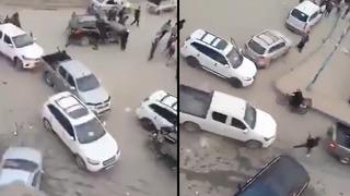 Görüntüler kan dondurdu! Hain teröristler Suriye'de sivil halka ateş açtı