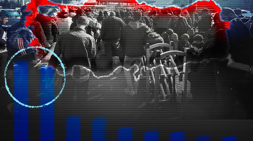 Suriyeliler dönerken anket sonucu geldi: İbre tersine döndü, birinci sıra el değiştirdi