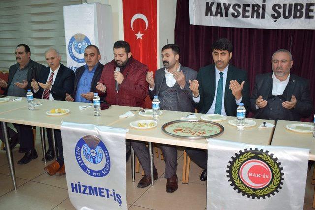 Hizmet-İş Sendikası Temsilciler Meclisi Toplantısını ’Fetih Suresi’ okunarak yapıldı