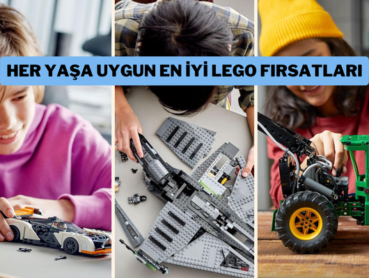 LEGO Marka Haftası devam ediyor! İşte indirimdeki yaratıcı setler