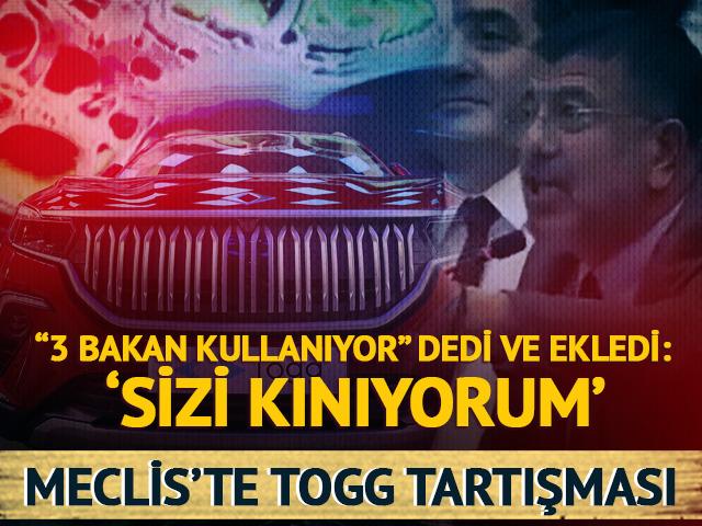 Gündem olan TOGG tartışması! '3 Bakan TOGG'a biniyor' dedi ve ekledi: 'Sizi kınıyorum'