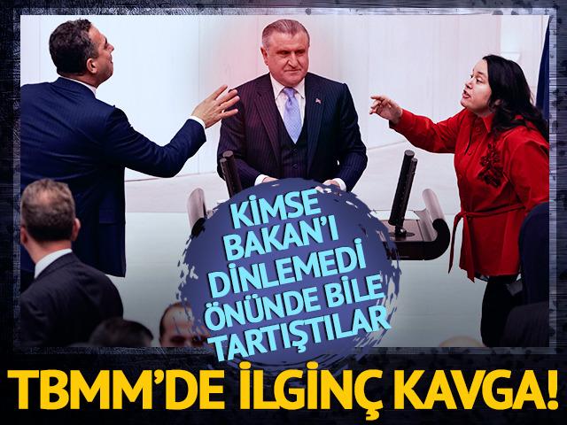 TBMM’de ilginç anlar! AK Parti ile CHP arasında gerginlik…