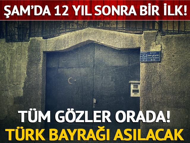 12 yıl sonra Suriye'de tarihi gün! Şam Büyükelçiliği yeniden açılıyor... 