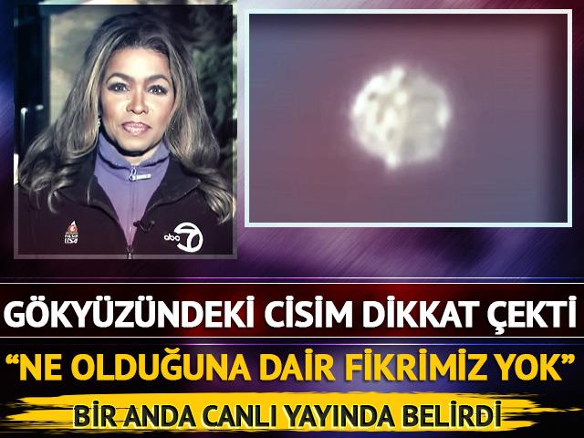 ABD'deki canlı yayında dikkat çeken anlar!