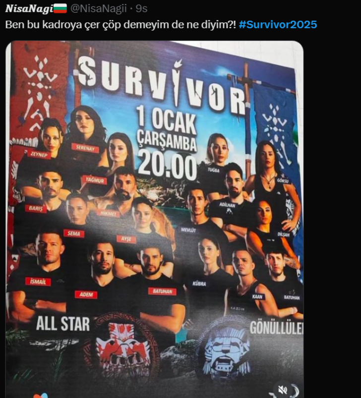 Survivor 2025’te hangi ünlü isimler yer alıyor? Survivor 2025 kadrosu sosyal medyada gündem oldu G5