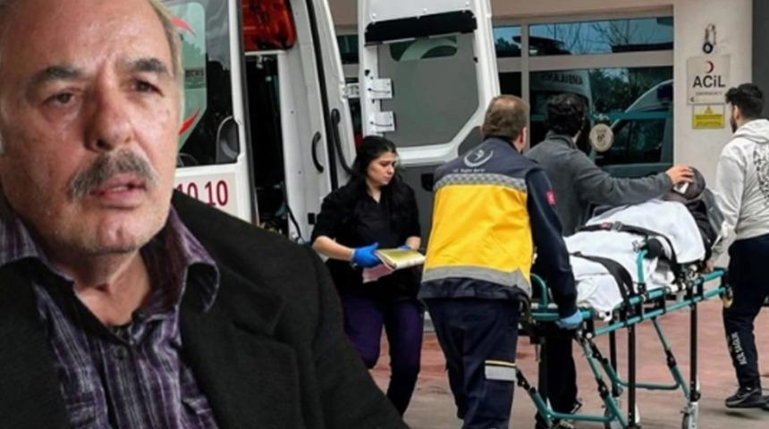 Ferdi Tayfur apar topar hastaneye kaldırıldı! Ferdi Tayfur'un yüzünü böyle gizlediler