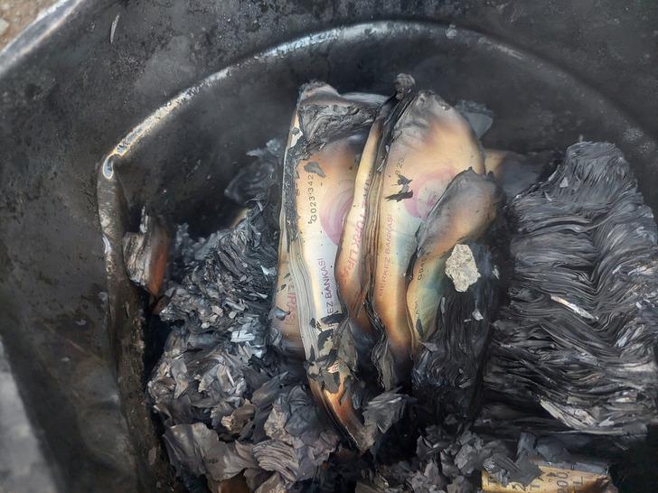 Sobadan sıçradı cayır cayır yandı! İş sahibinin kovada sakladığı 1 milyon TL kül oldu G3