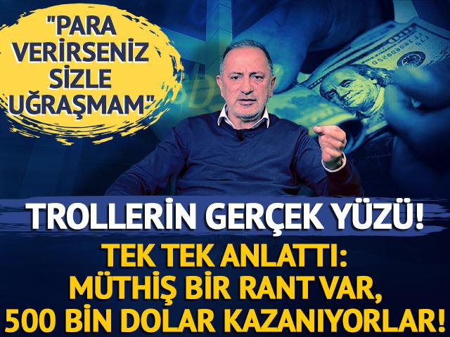 Trollerin gerçek yüzü ortaya çıktı! "iş takibi yapıp 500 bin dolar kazanıyorlar"