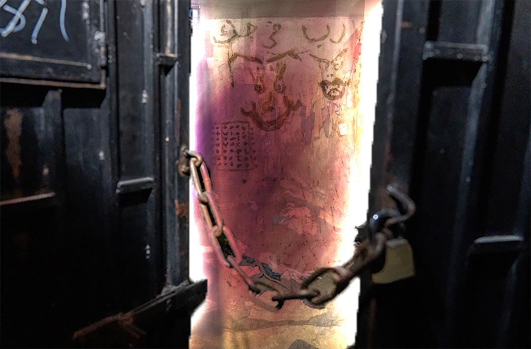 T&uuml;yler &uuml;rperten işkence merkezinin duvarlarında T&uuml;rk&ccedil;e yazılar: Cimbom GS, Canım memleketim 34 İstanbul... 