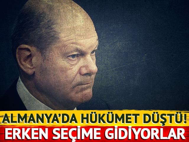 Almanya erken seçime gidiyor