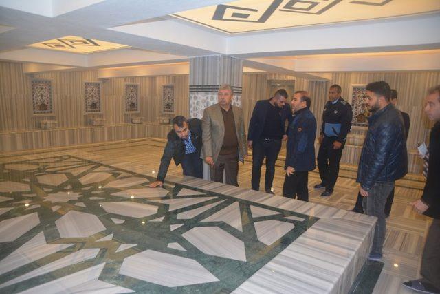 Birecik&rsquo;te yıldızlı otel konforunda T&uuml;rk hamamı 1