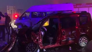 Bolu Dağı'nda 'sis' kazası! Zincirleme kazada 6 kişi yaralandı