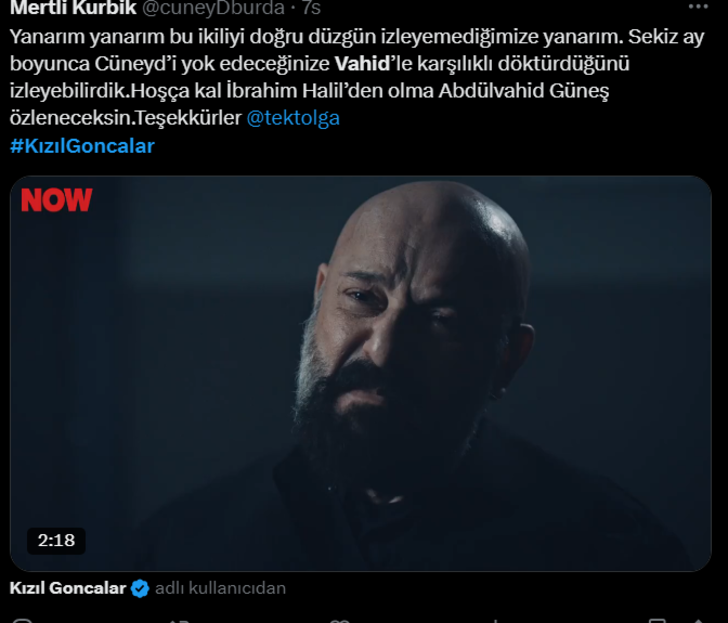 Kızıl Goncalar'ın Vahid'i öldü mü? Tolga Tekin'in vedası sosyal medyayı salladı | "Erken gitti efsaneydi" G5