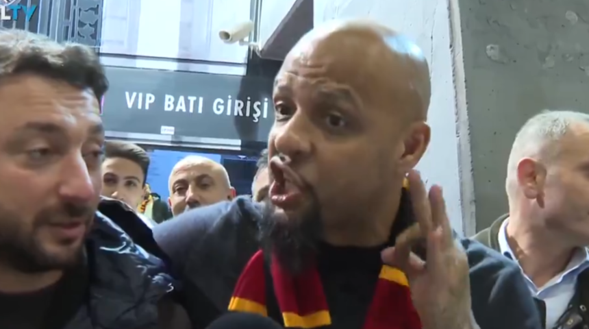 Felipe Melo Trabzonspor derbisi sonrası hakem Kadir Sağlam'a isyan etti! "Hakkımızı yedi"