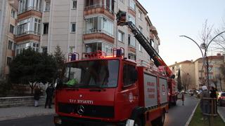 Kırklareli'nde apartman dairesinde kombiden çıkan yangın söndürüldü