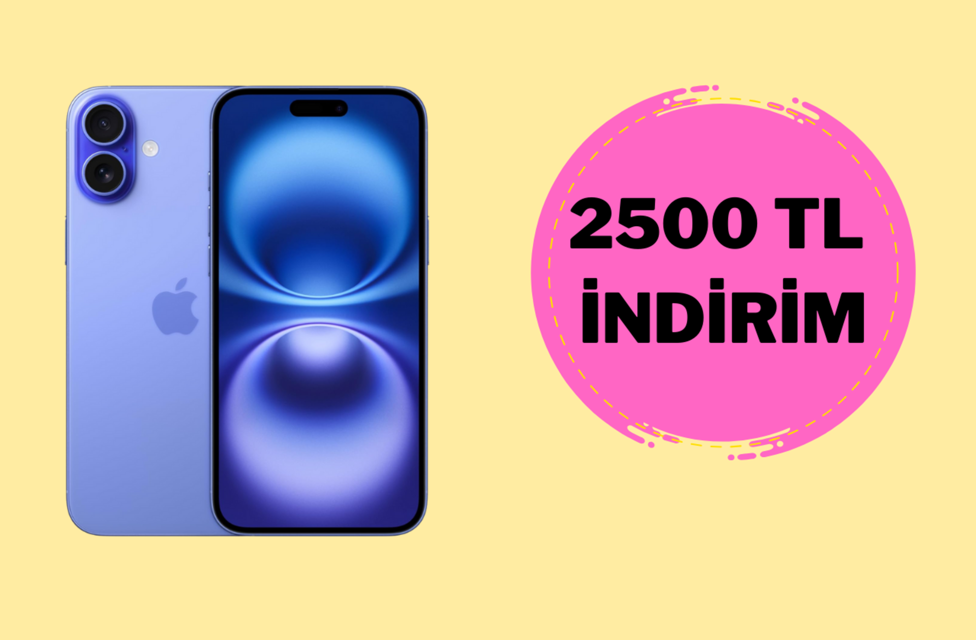 Apple'ın yeni amiral gemisi iPhone 16 Plus'ta kaçırılmayacak indirim var