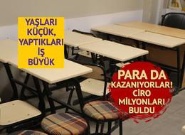 Daha 18 bile olmadan okurken para kazanıyorlar! Ciro 10 milyon TL... 2025 için hedef yükselttiler