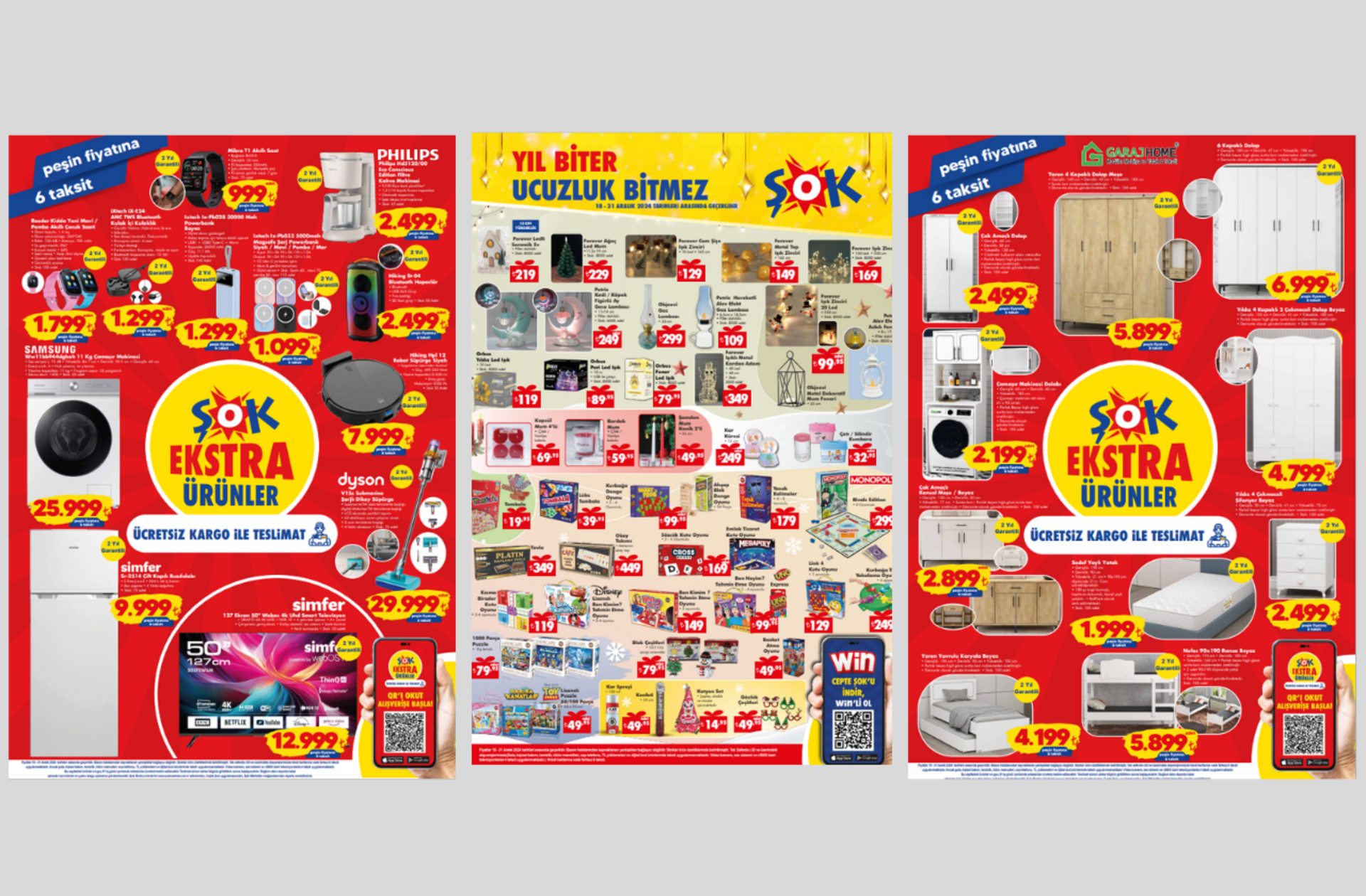 ŞOK'a Dyson dikey süpürge geliyor! 18 Aralık 2024 ŞOK Aktüel Ürünler Kataloğu