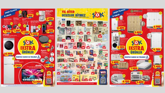 ŞOK'a Dyson dikey süpürge geliyor! 18 Aralık 2024 ŞOK Aktüel Ürünler Kataloğu