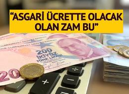 'Asgari ücrete olacak olan zam bu' İki oran verip 'orta noktası' olacak dedi: 'Erdoğan da takviye yapacak'