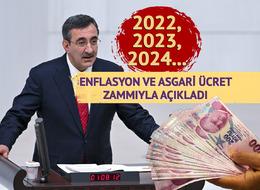 Asgari ücret açıklaması geldi! Cumhurbaşkanı Yardımcısı Yılmaz 2022, 2023 ve 2024 zam oranlarını hatırlatıp...