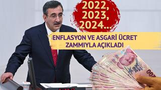 Asgari ücret açıklaması geldi! Cumhurbaşkanı Yardımcısı Yılmaz 2022, 2023 ve 2024 zam oranlarını hatırlatıp...